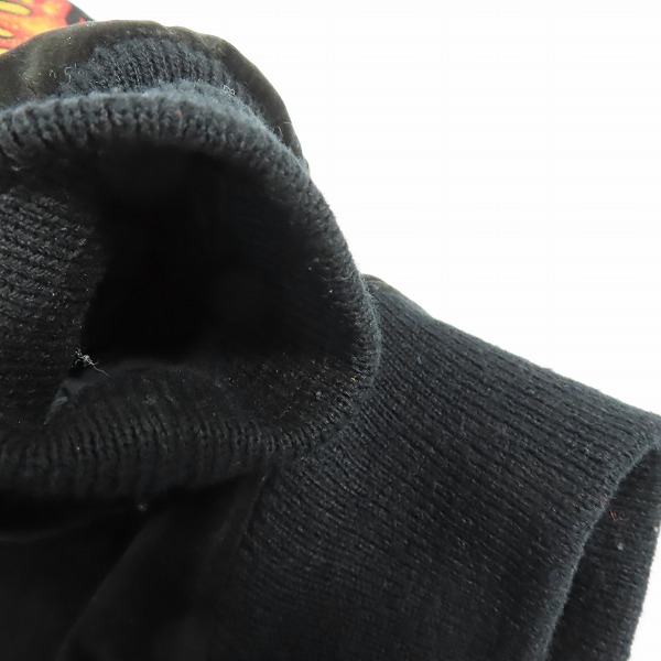 実際に弊社で買取させて頂いたHarley Davidson/ハーレーダビッドソン 90s ベロア ファイヤーパターン スカジャン/Mの画像 8枚目