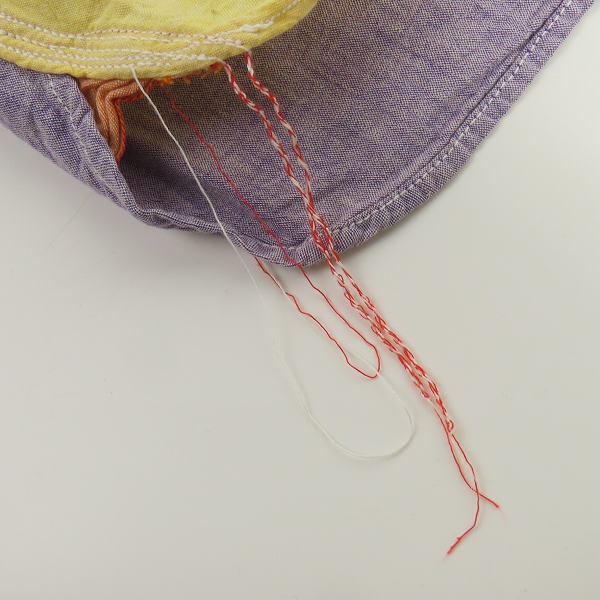 実際に弊社で買取させて頂いたSUGAR CANE/シュガーケーン マルチカラー 長袖シャツ SC25208/Lの画像 7枚目