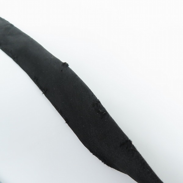 実際に弊社で買取させて頂いたmastermind/マスターマインド ネクタイ ブラックの画像 6枚目