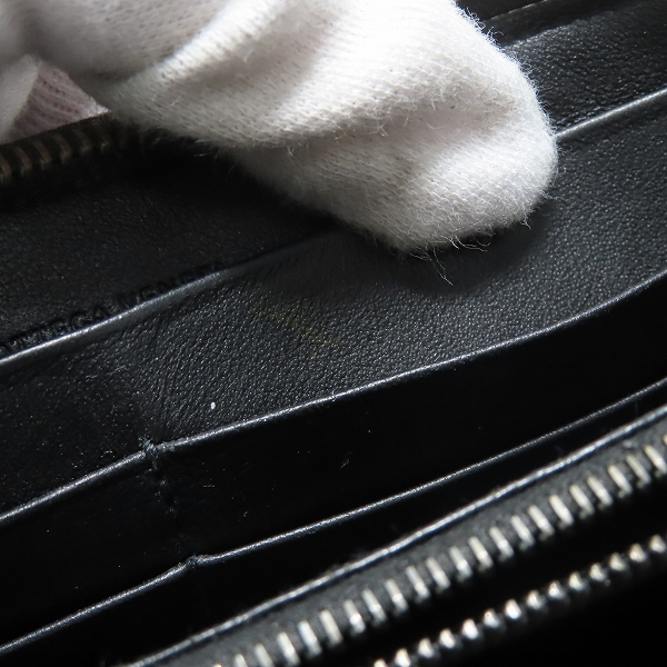 実際に弊社で買取させて頂いたBOTTEGA VENETA/ボッテガヴェネタ イントレチャート ラウンドファスナーウォレット/長財布の画像 5枚目