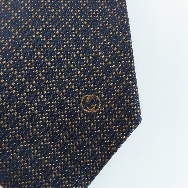 実際に弊社で買取させて頂いたGUCCI/グッチ GGマークロゴ ネクタイ の画像 4枚目