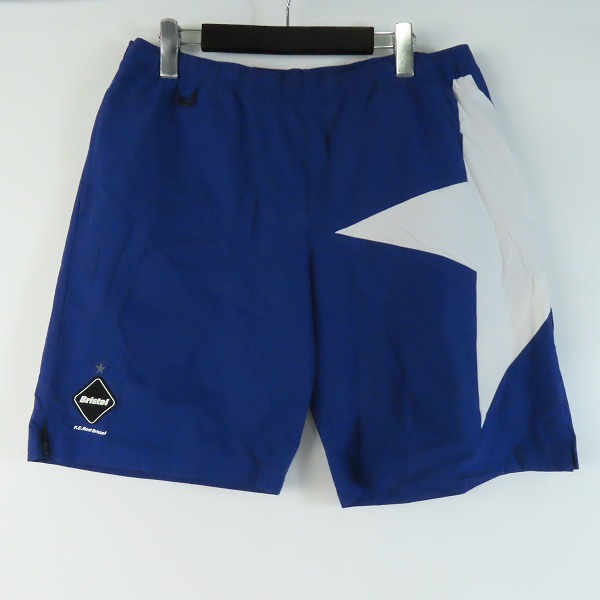 実際に弊社で買取させて頂いたF.C.Real Bristol/エフシーレアルブリストル BIG STAR SHORTS ビッグスター ショートパンツ FCRB-210039 /XL