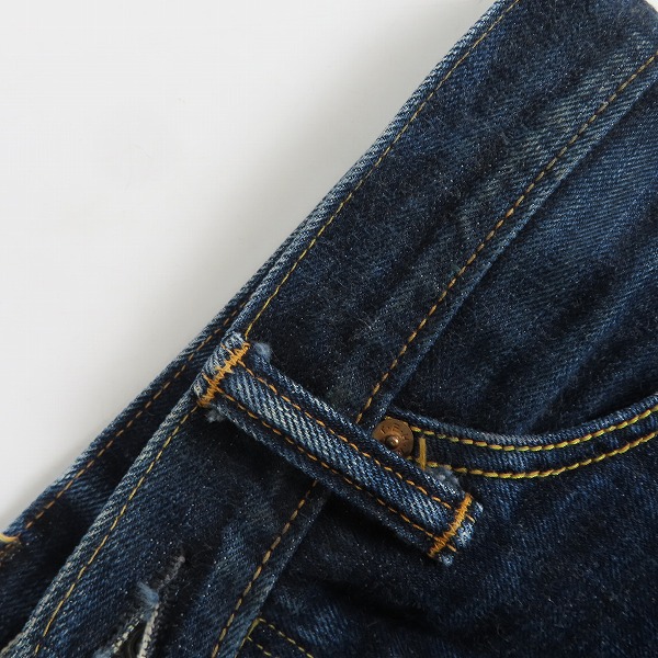 実際に弊社で買取させて頂いたTHE FLAT HEAD/フラットヘッド ボタンフライ デニムパンツ/ジーンズ 3005/33の画像 7枚目