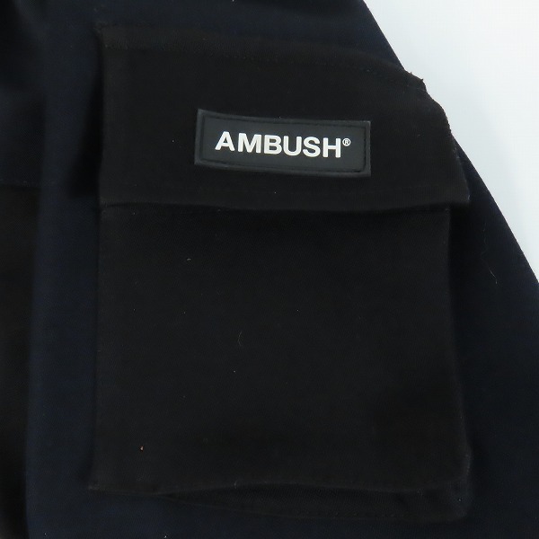 実際に弊社で買取させて頂いたAMBUSH/アンブッシュ 素材切替ジップブルゾン 12111401/3の画像 7枚目
