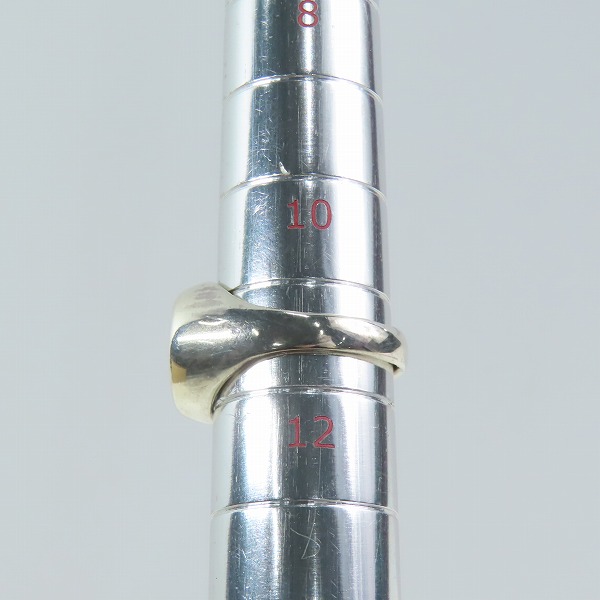 実際に弊社で買取させて頂いたHOLLYWOOD RANCH MARKET/ハリウッドランチマーケット 波モチーフリング 11.5号の画像 7枚目