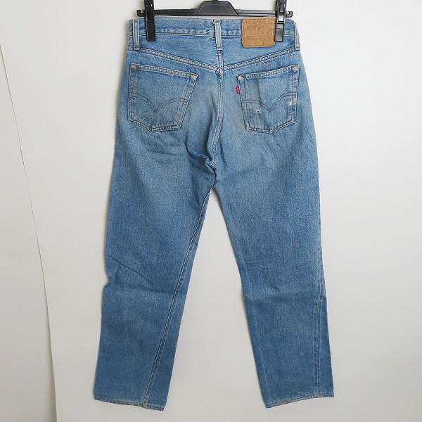 実際に弊社で買取させて頂いたLevi s/リーバイス バレンシア工場 ボタン裏555刻印 501 デニムパンツ/W31L36の画像 1枚目