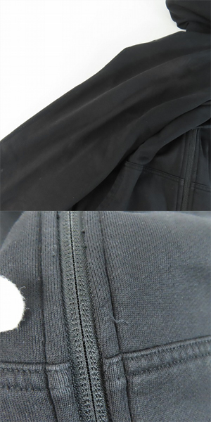 実際に弊社で買取させて頂いたY-3/ワイスリー adidas×Yohji Yamamoto/アディダス×ヨウジヤマモト 背面デザイン ジップパーカー 1AX001/Sの画像 9枚目