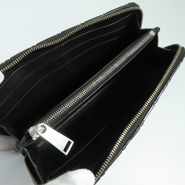 実際に弊社で買取させて頂いたBOTTEGA VENETA/ボッテガヴェネタ マキシイント 長財布 ラウンドファスナー の画像 3枚目