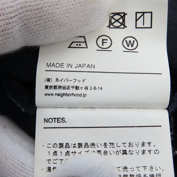 実際に弊社で買取させて頂いたNEIGHBORHOOD/ネイバーフッド STROKE/C-SHIRT SS 半袖シャツ 201AQNH-SHM01/XLの画像 4枚目
