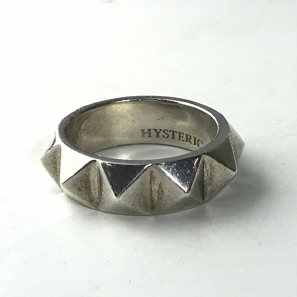実際に弊社で買取させて頂いたHYSTERIC GLAMOUR/ヒステリックグラマー HYSTERICS シルバー925 スタッズリング 18号