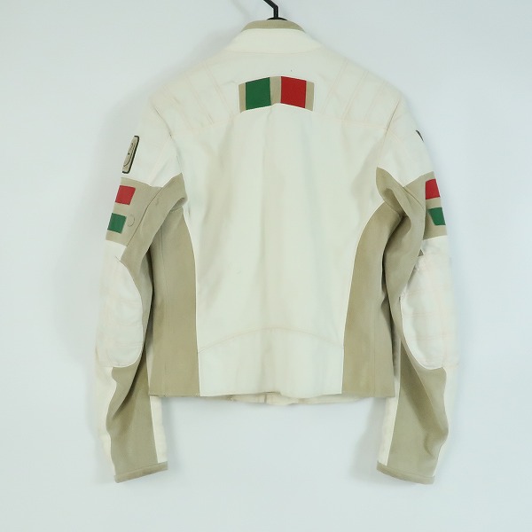 実際に弊社で買取させて頂いたFIAT×DAINESE×HYDROGEN/フィアット×ダイネーゼ×ハイドロゲン ライダース レーシングジャケット/40の画像 1枚目