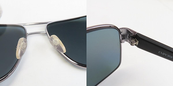 実際に弊社で買取させて頂いたEMPORIO ARMANI/エンポリオアルマーニ 偏光レンズ スクエア型サングラス EA2002の画像 4枚目