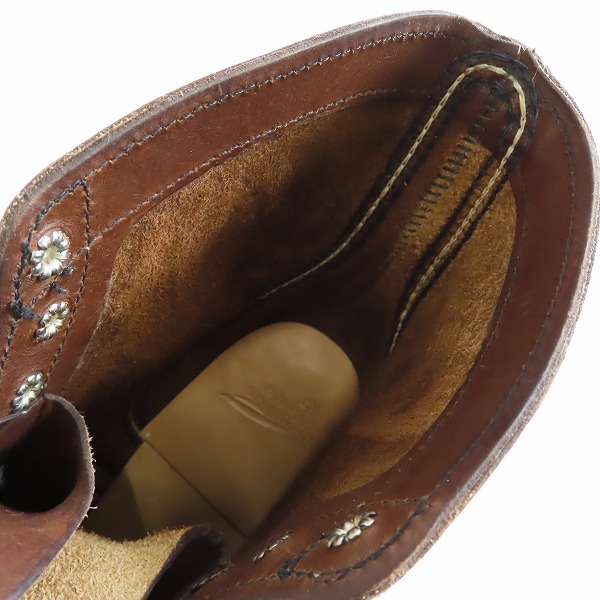 実際に弊社で買取させて頂いたRED WING/レッドウィング IRON RANGER/アイアン レンジャー ワークブーツ 8111/10の画像 4枚目
