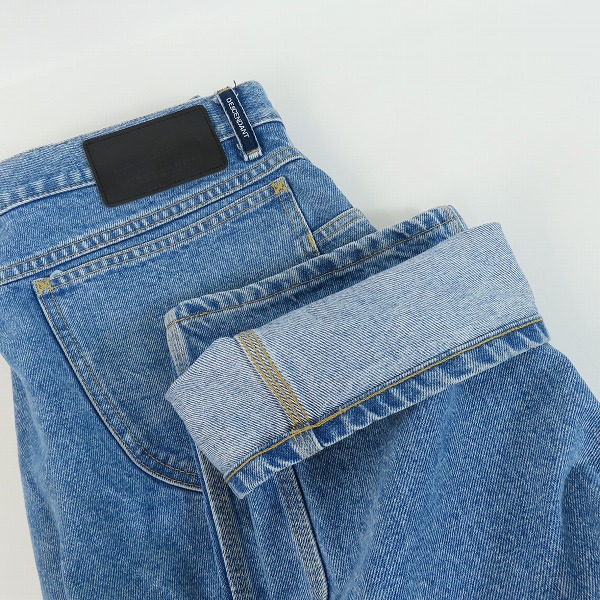実際に弊社で買取させて頂いたDESCENDANT/ディセンダント DAWSON DENIM TROUSERS BUGGY/デニムトラウザーバギーパンツ/4の画像 9枚目