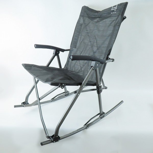 実際に弊社で買取させて頂いたQualz/クオルツ MHロッキングチェア 折り畳み式 キャンプチェア