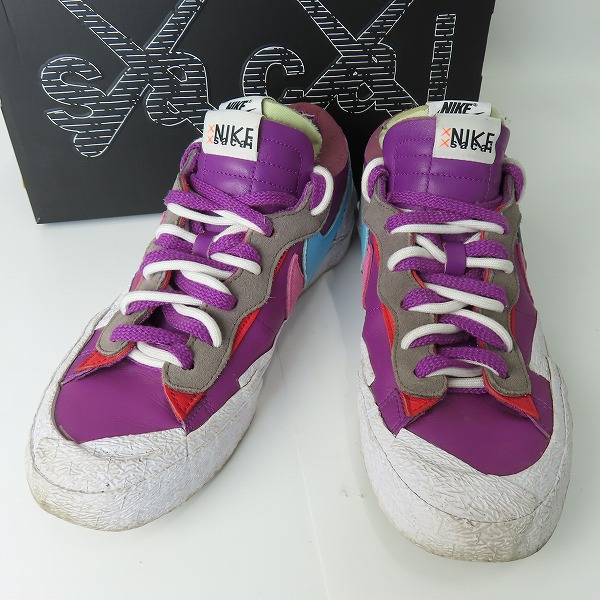 実際に弊社で買取させて頂いたNIKE×KAWS×SACAI/ナイキ×カウズ×サカイ BLAZER LOW/ブレーザーロー パープルダスク DM7901-500/26.5