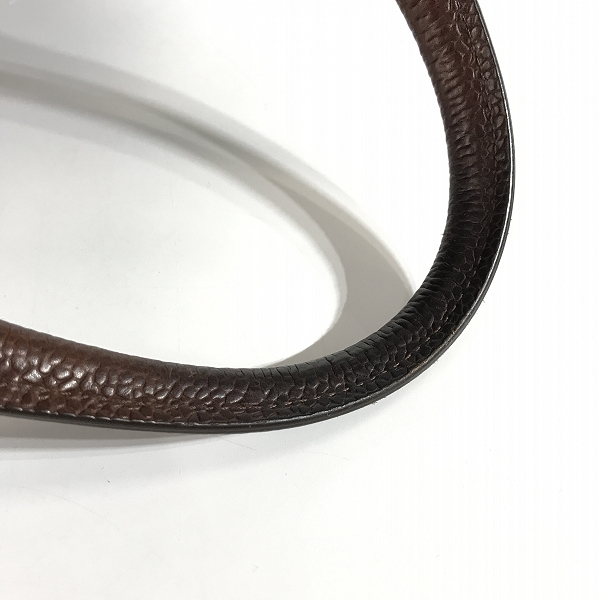 実際に弊社で買取させて頂いたGANZO/ガンゾ GD/ジーディー レザーアタッシュケース/ブリーフケース 57644の画像 4枚目