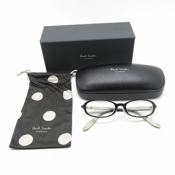 実際に弊社で買取させて頂いたPaul Smith/ポールスミス フルリム 眼鏡/メガネフレーム PS-9384の画像 9枚目