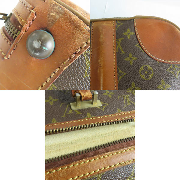実際に弊社で買取させて頂いた【難有り】LOUIS VUITTON/ルイ ヴィトン  ビンテージ/ヴィンテージ モノグラム ストラトス トランクバッグ スーツケース の画像 9枚目