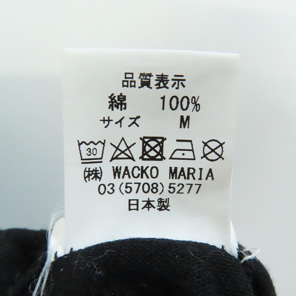 実際に弊社で買取させて頂いたWACKO MARIA×NECK FACE/ワコマリア×ネックフェイス クルーネックTシャツ/Mの画像 3枚目