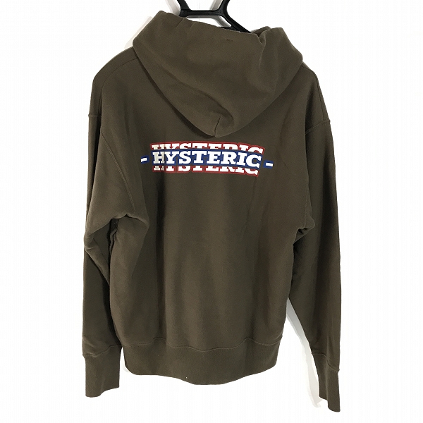 実際に弊社で買取させて頂いたHYSTERIC GLAMOUR/ヒステリックグラマー オーバーサイズパーカー VIXEN GIRL 02213CF10/Mの画像 1枚目