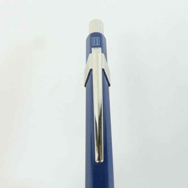実際に弊社で買取させて頂いたCARAN d'ACHE/カランダッシュ swiss made 849 ボールペン ネイビー系の画像 2枚目