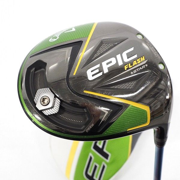 実際に弊社で買取させて頂いたCallaway/キャロウェイ EPIC FLASH STAR ドライバー 1w/9.5° Speeder 757 EVOLUTION Ⅴ FLEX：X ヘッドカバー付き 