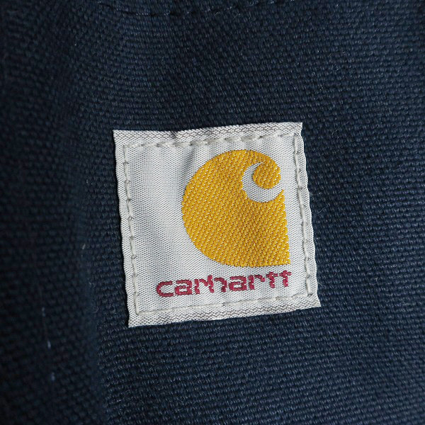 実際に弊社で買取させて頂いたCarhartt/カーハート ダックジャケット ネイビー/Sの画像 4枚目