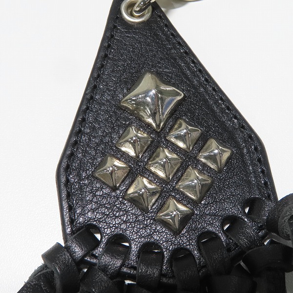 実際に弊社で買取させて頂いたCALEE/キャリー レザー スタッズ キーホルダーの画像 3枚目