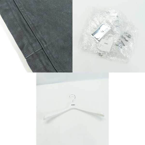 実際に弊社で買取させて頂いた【未使用】WTAPS/ダブルタップス 22AW MICH/JACKET/COTTON.SAILCLOTH.WTVUA  222WVDT-JKM05 02の画像 9枚目