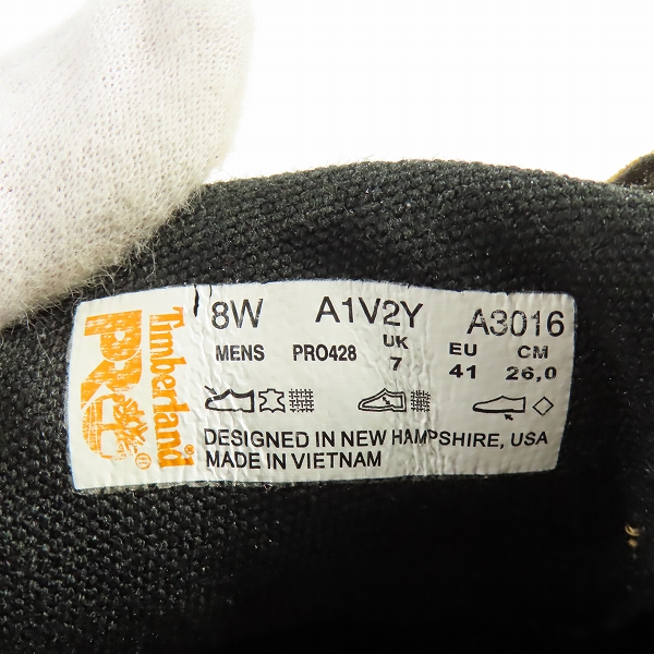 実際に弊社で買取させて頂いたTimberland PRO×N.HOOLYWOOD/ティンバーランドプロ×エヌハリウッド Disruptor Chukka チャッカブーツ A1V2Y/8Wの画像 5枚目