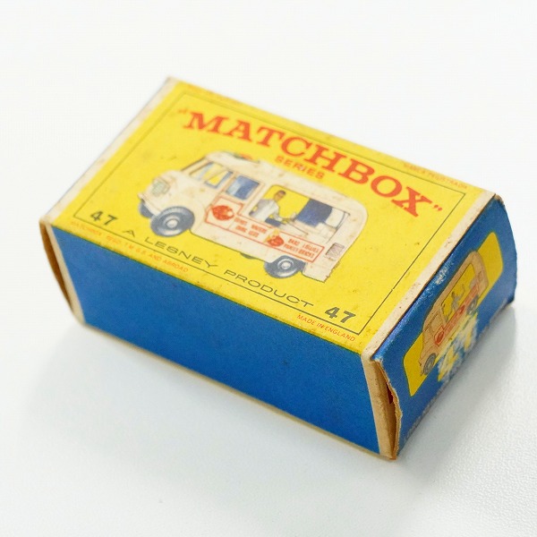 実際に弊社で買取させて頂いたMATCHBOX/マッチボックス No.47 LORD NEILSON ICE CREAM SHOP アイスクリーム販売車 ミニカー の画像 9枚目