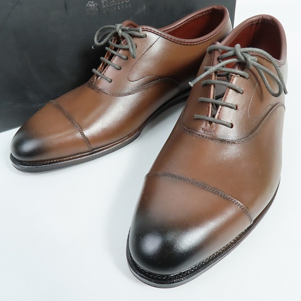 実際に弊社で買取させて頂いたnano・universe/ナノユニバース SQUALL PROOF ドレスシューズSTチップ 8