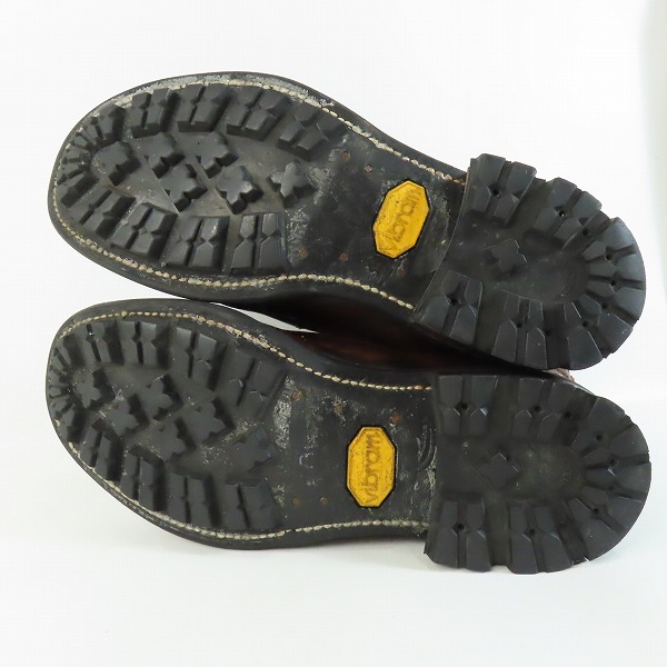 実際に弊社で買取させて頂いたalfredo BANNISTER/アルフレッドバニスター レザーブーツ 5051005005/41の画像 2枚目