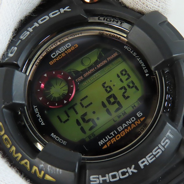実際に弊社で買取させて頂いたG-SHOCK/Gショック FROGMAN MAGMA OCEAN フロッグマン 35周年 ウォッチ/腕時計 GWF-1035F-1JRの画像 5枚目