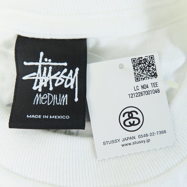 実際に弊社で買取させて頂いたSTUSSY/ステューシー SSリンクロゴ プリントデザイン 半袖Tシャツ M の画像 2枚目