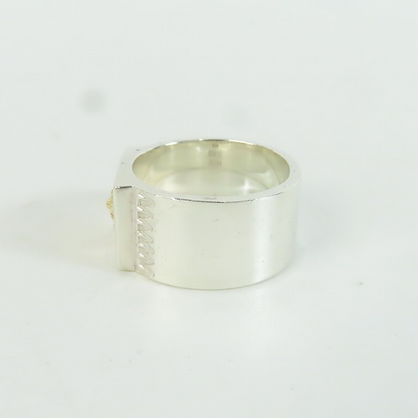 実際に弊社で買取させて頂いたARIZONA FREEDOM/アリゾナフリーダム 放射 リング K18×SV R-79c 20-21.5号の画像 2枚目