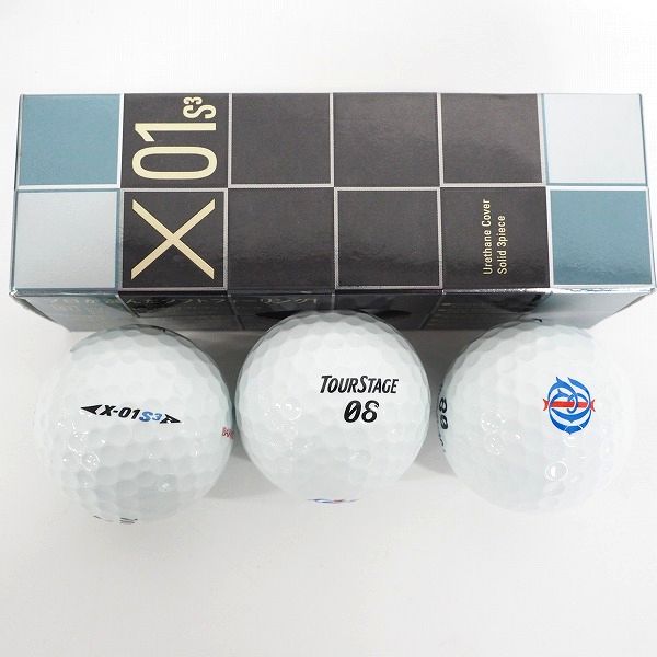 実際に弊社で買取させて頂いた【未使用/オウンネーム】BRIDGESTONE/ブリヂストン TOUR B X・PHYZ・ツアーステージ他 ゴルフボール 計2ダースの画像 5枚目