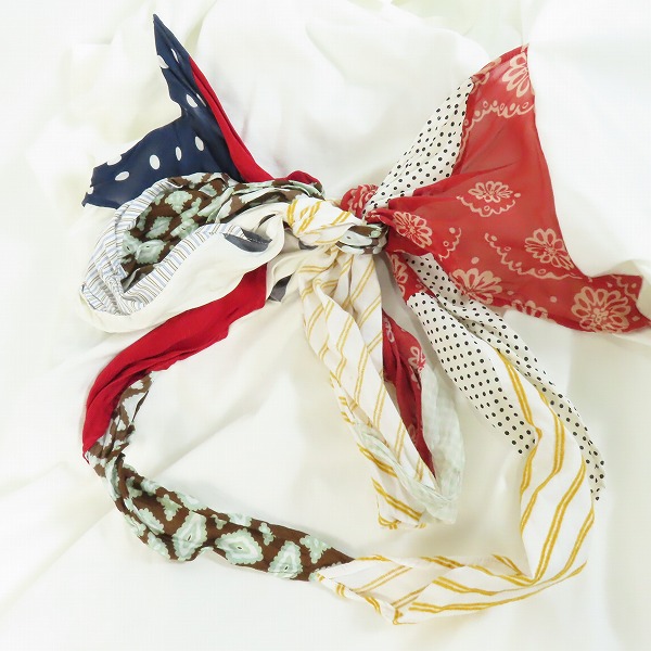 実際に弊社で買取させて頂いた【JPタグ】MM6 Maison Margiela/エムエム6 マルタンマルジェラ 半袖ワンピース スカーフ S32CT0986/Sの画像 6枚目