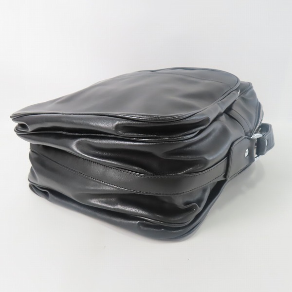 実際に弊社で買取させて頂いたCOMME des GARCONS/コムデギャルソン フェイクレザー/合皮 ショルダーバッグの画像 2枚目