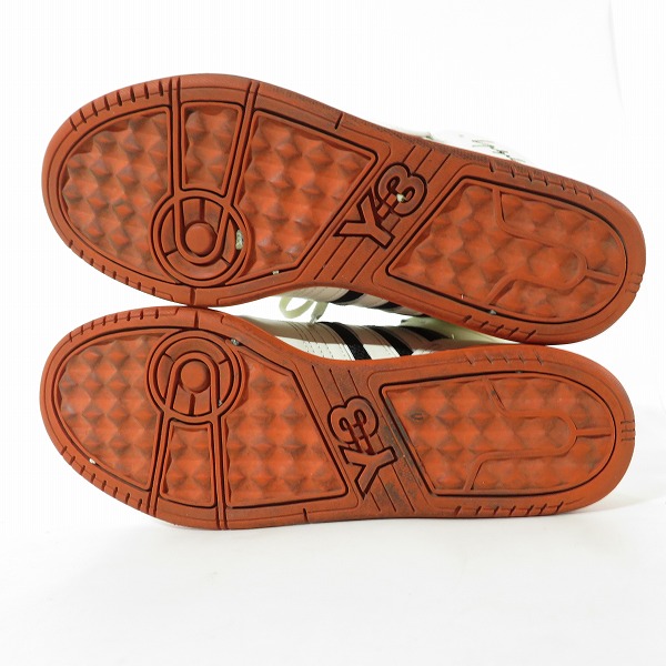 実際に弊社で買取させて頂いたY-3/ワイスリー adidas×Yohji Yamamoto/アディダス×ヨウジヤマモト HAYWORTH スニーカー EF2539 /25.5の画像 2枚目