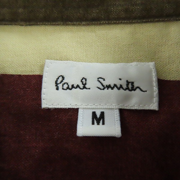 実際に弊社で買取させて頂いたPaul Smith/ポールスミス 長袖シャツ/Mの画像 2枚目