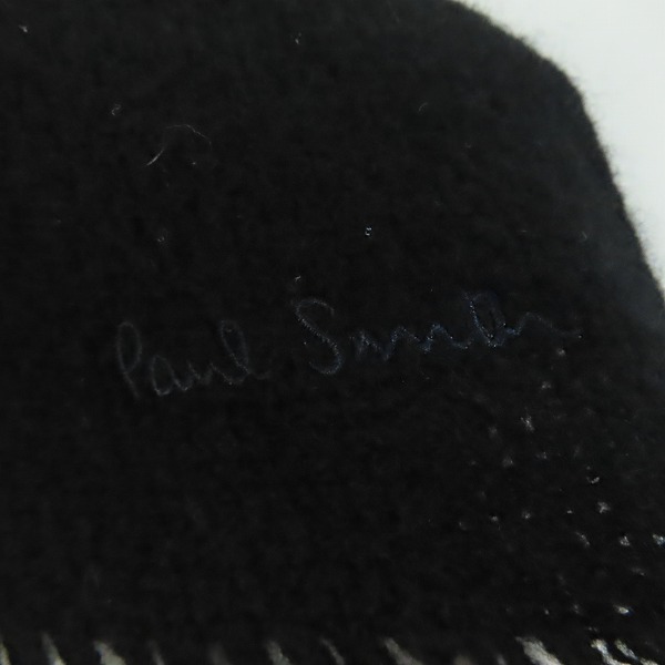 実際に弊社で買取させて頂いたPaul Smith/ポールスミス カシミアマフラー 235635 CAWの画像 1枚目