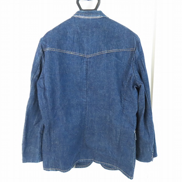 実際に弊社で買取させて頂いたSUGAR CANE/シュガーケーン デニムジャケット SC10116/40の画像 1枚目