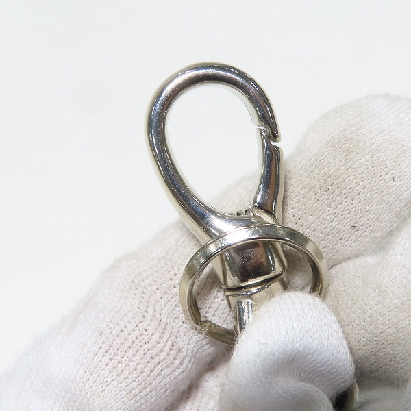 実際に弊社で買取させて頂いたCALEE/キャリー レザー スタッズ キーホルダーの画像 4枚目