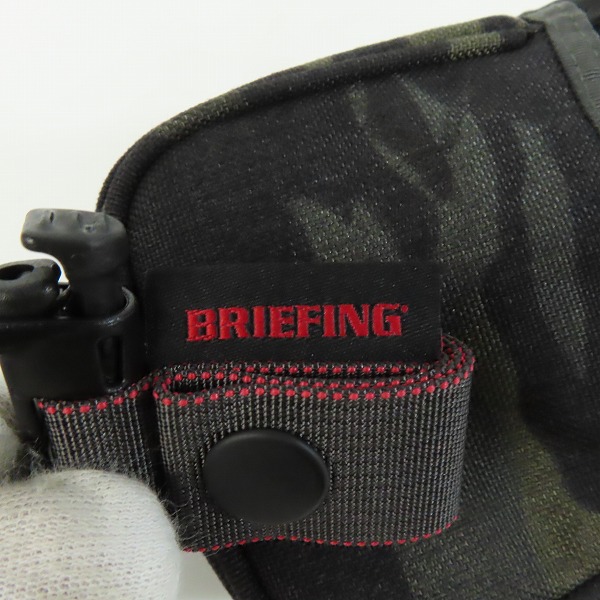実際に弊社で買取させて頂いたBRIEFING GOLF/ブリーフィング STANDARD SERIES MALLET CS PUTTER COVER 1000D/パター用ヘッドカバー  BRG231G28の画像 4枚目