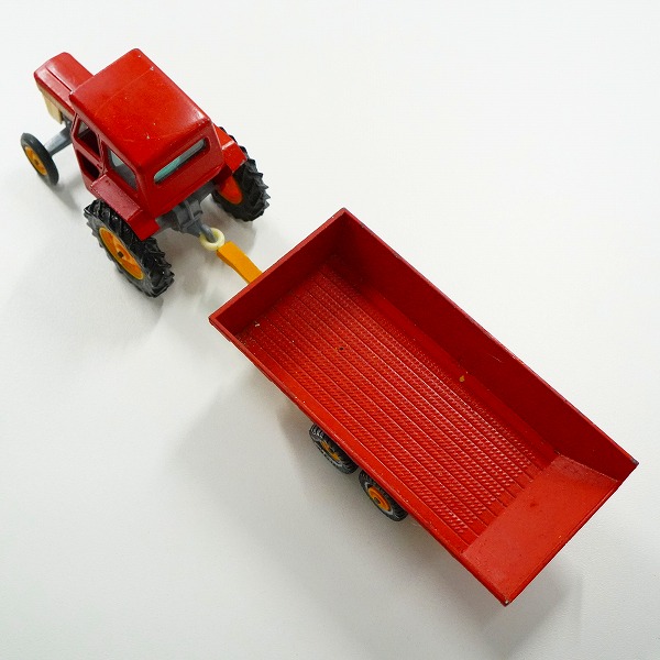 実際に弊社で買取させて頂いたMATCHBOX/マッチボックス K-3 KING SIZE MASSEY FERGUSON TRACTOR & TRAILER/マッセイ ファーガソン ミニカーの画像 5枚目