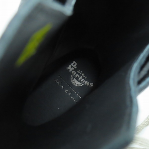 実際に弊社で買取させて頂いたDR.MARTENS x RICK OWENS/ドクターマーチン×リックオウエンス CALF LENGTH BOOT/カーフレングスブーツ 1918 DMXL RO/UK10の画像 5枚目