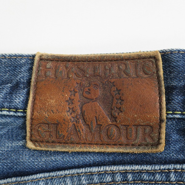 実際に弊社で買取させて頂いたHYSTERIC GLAMOUR/ヒステリックグラマー オゾンタグ スタッズデニム 4AP-2672/30の画像 5枚目