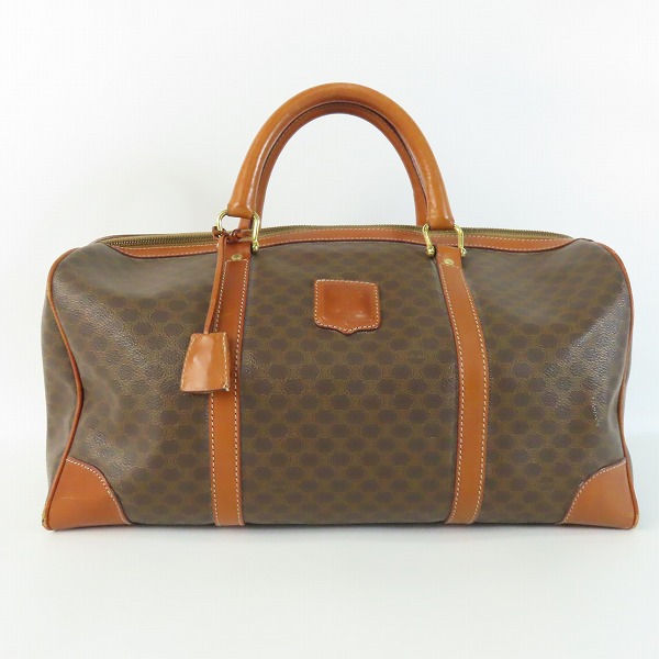 実際に弊社で買取させて頂いたCELINE/セリーヌ マカダム柄 ヴィンテージ ボストン ハンドバッグ M12